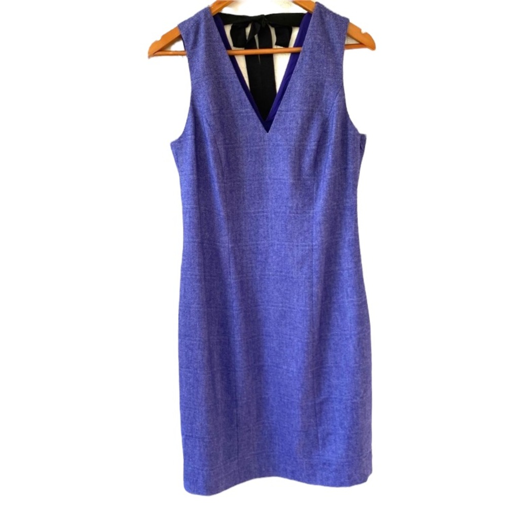 Banana Republic Purple Sleeveless Shift Dress  6